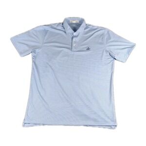 Holderness & Bourne The Perkins Striped Polo Shirt Mens XL Windsor & White